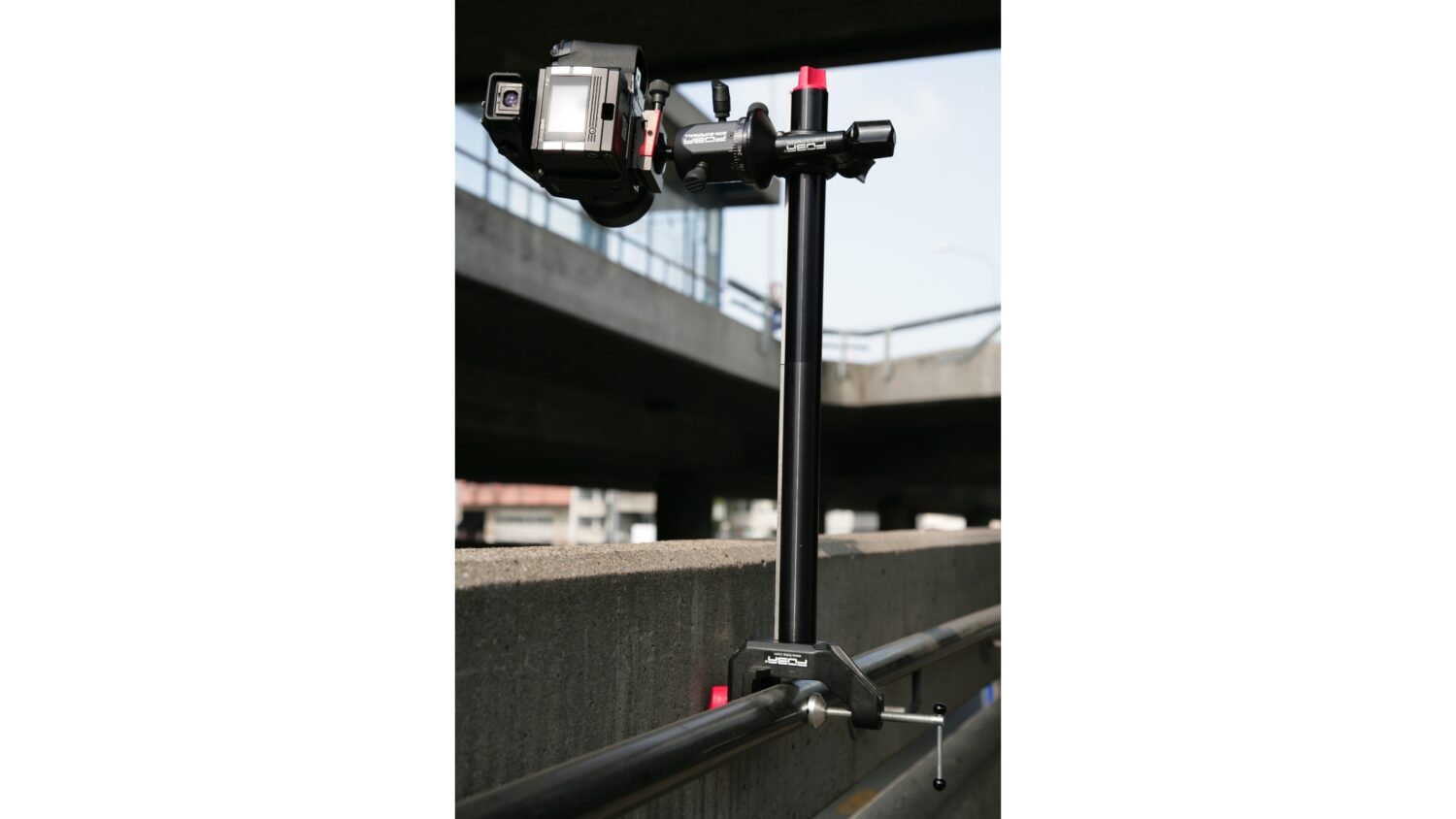 FOBA clamp stand outdoor application