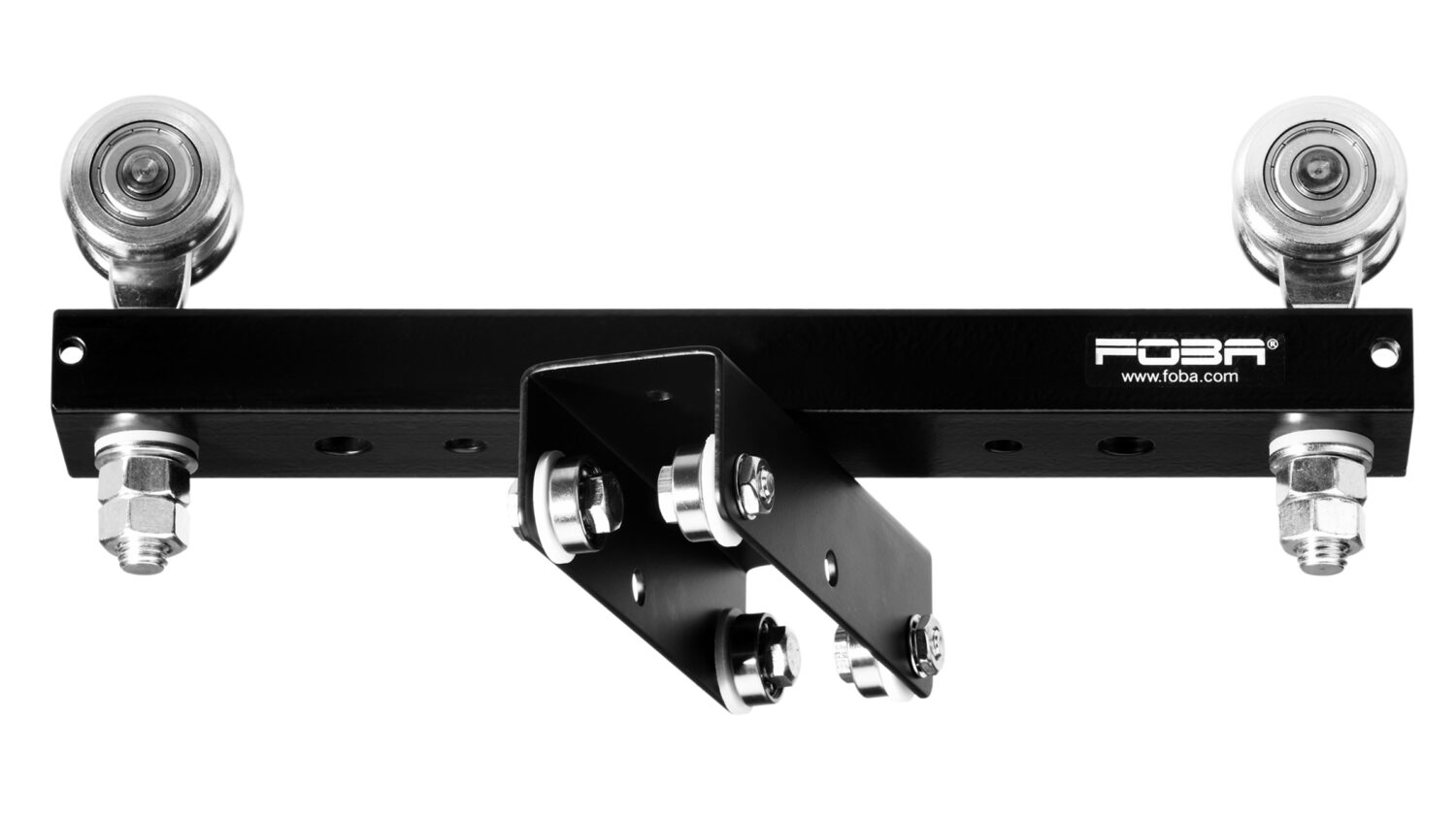 FOBA ceiling rail system cross trolley adapter
