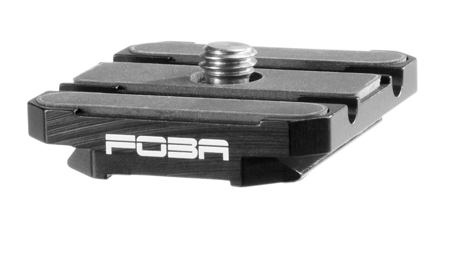 FOBA quick-release plate with cable management