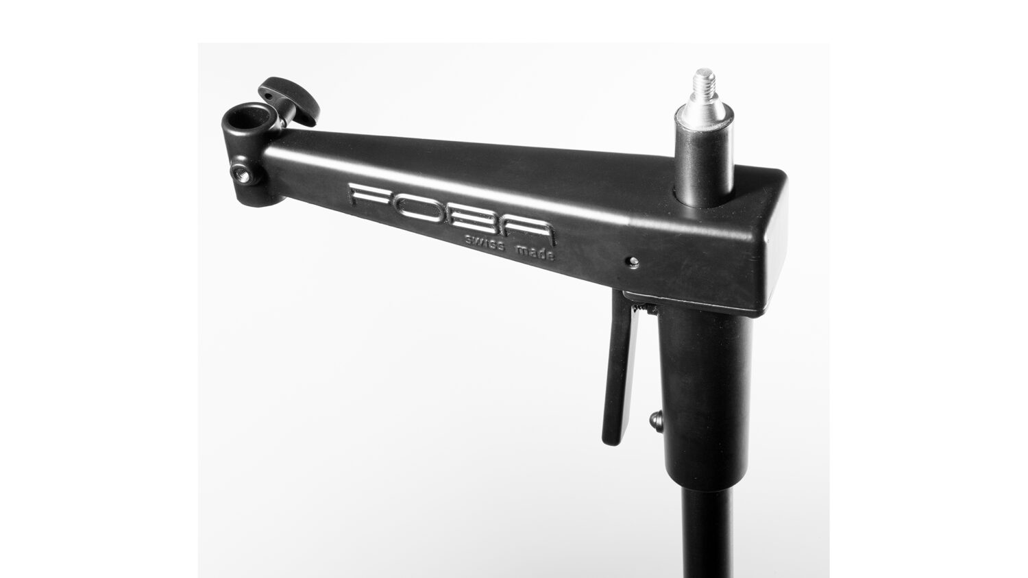 FOBA sliding clamp with trigger and sleeve on combitube