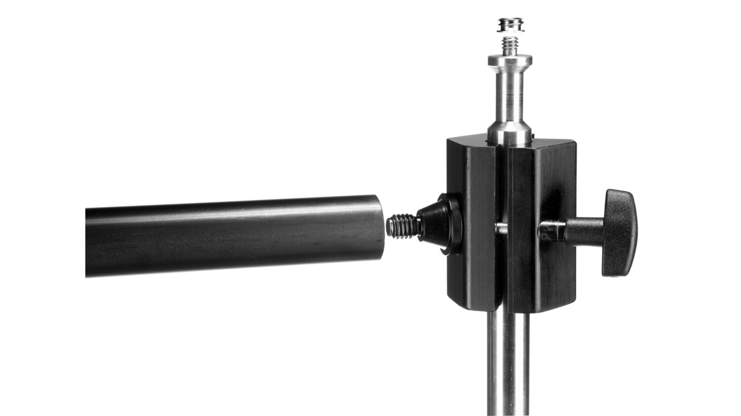 FOBA hinged combitube connector with combitube