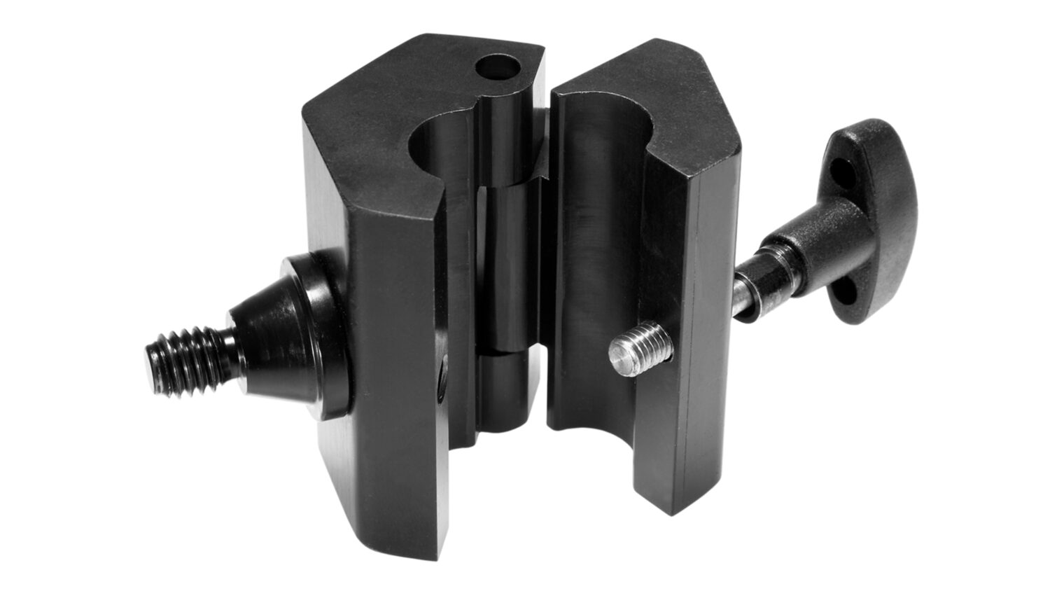 FOBA hinged combitube connector