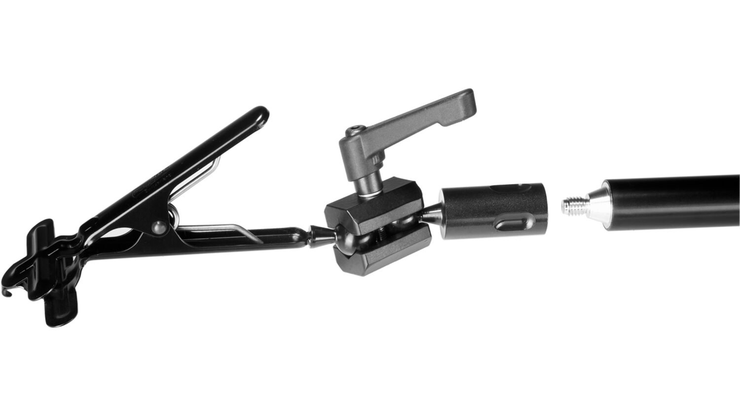 FOBA strong clamp with adapter to combitube