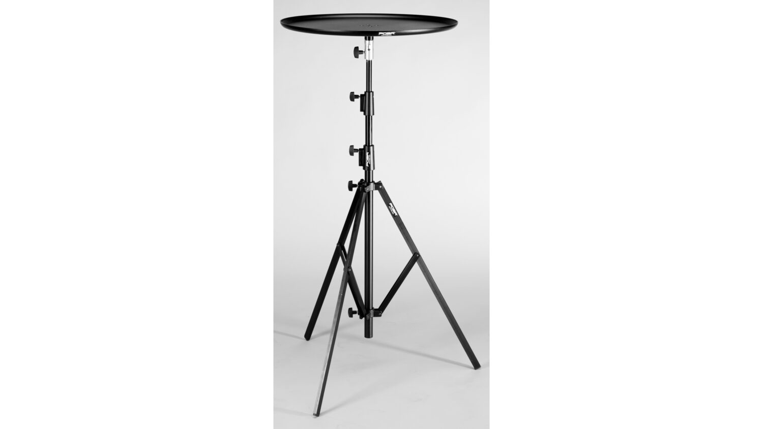 FOBA stand with telescope tube and round accessory tray